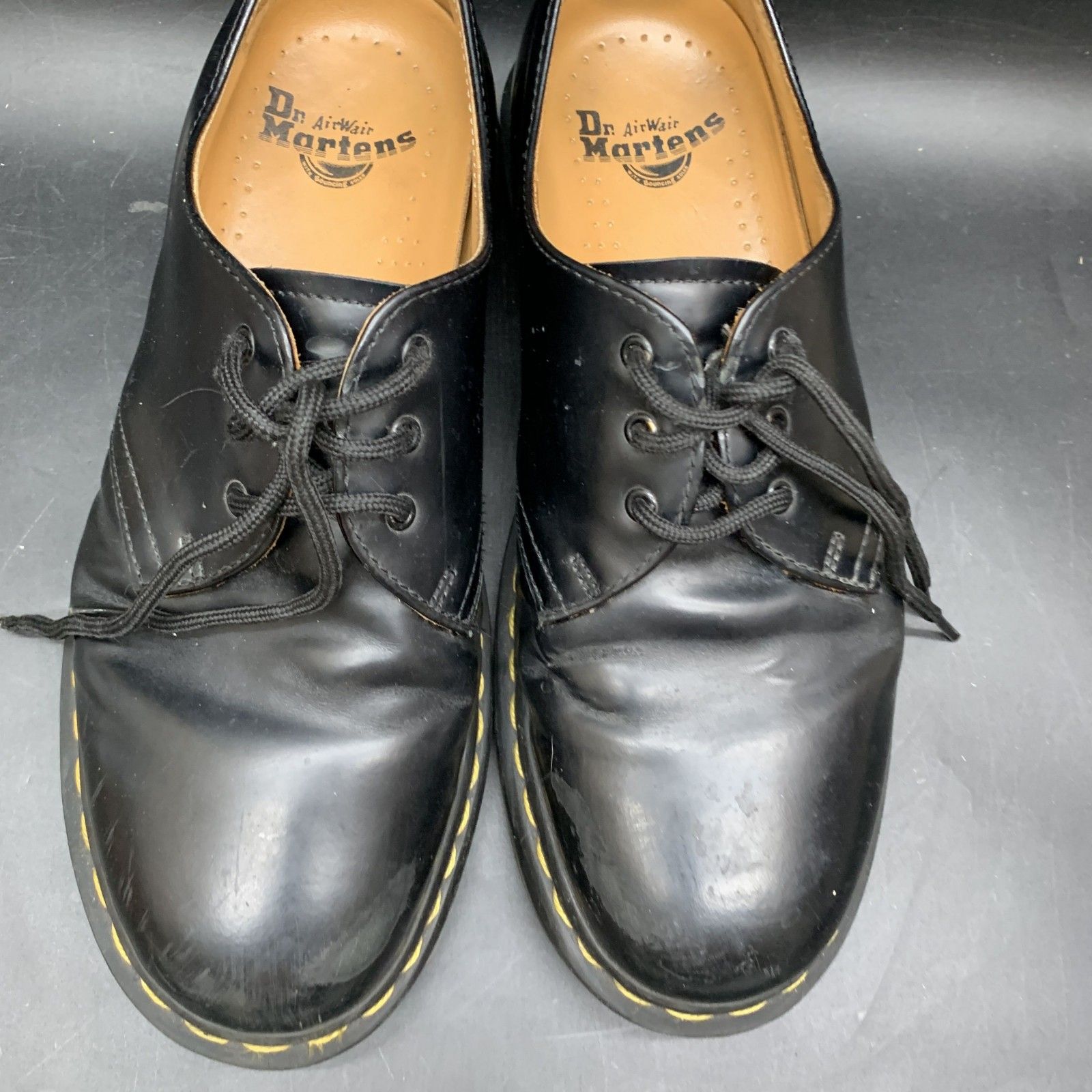 N318 Dr.Martens ドクターマーチン 3ホールブーツ 1461 UK7 約26cm AW006CL03S メンズ レディース ユニセックス ブーツ ビジネスシューズ 革靴