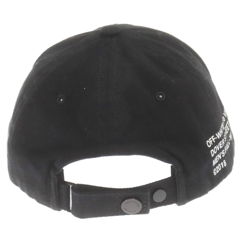 Off-White™ キャップ ブラック Off-White - 【新品】Off-Whiteオフホワイト キャップ帽