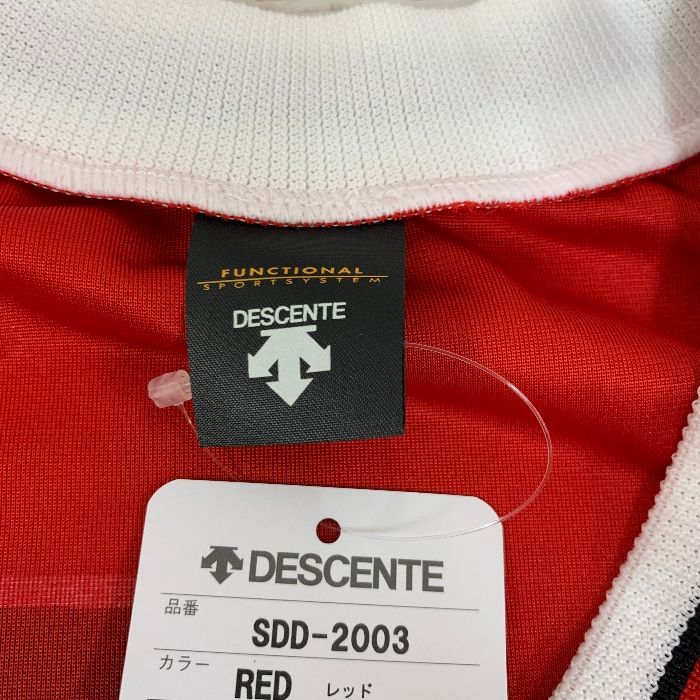 DESCENTE SHOHOKU 10 ユニフォーム レッドおまけつき タグ付き 未使用