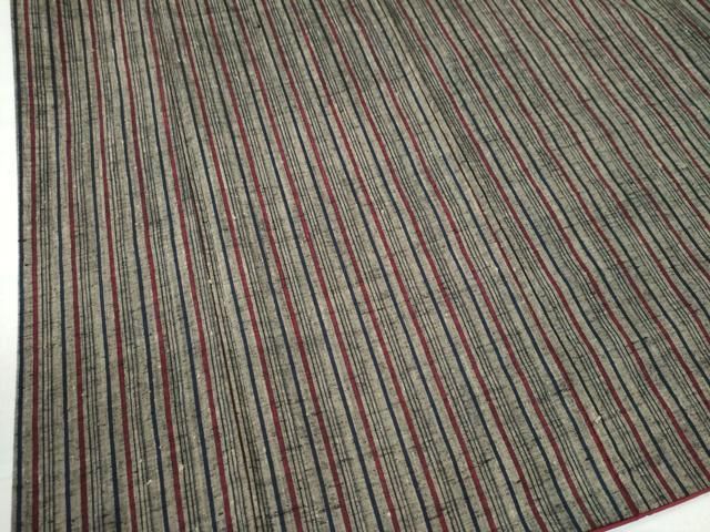 平和屋着物○上質な紬 縞 正絹 逸品 未使用 CAAU3013yc - メルカリ