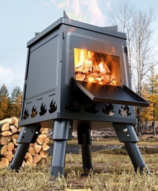 キャンプ 薪ストーブ バイオエタノール対応 アウトドア 折りたたみ キャンプ 薪ストーブ バイオエタノール対応 アウトドア