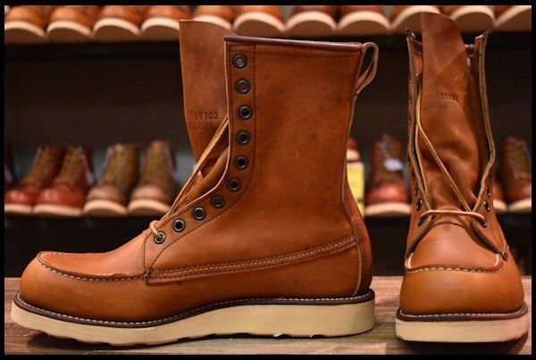 9D DEAD 犬刻印 96年】レッドウィング 877 ロング アイリッシュセッター 茶 オロイジナル レースアップ ブーツ redwing  HOPESMORE【EP745】 - メルカリ