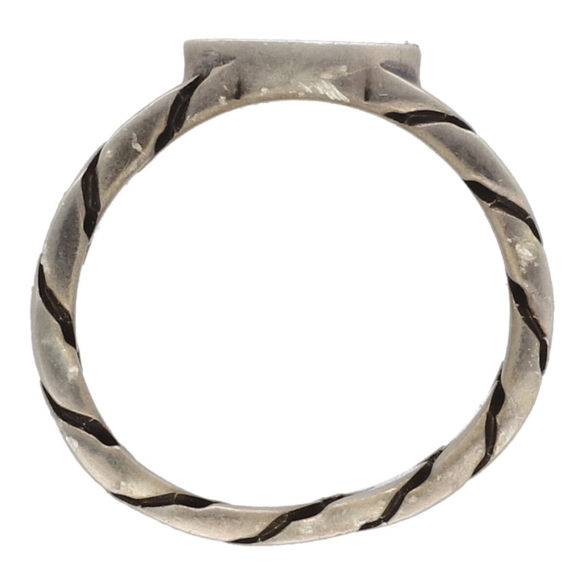 中古】 GUCCI グッチ インターロッキングG リング シルバー ピンク  