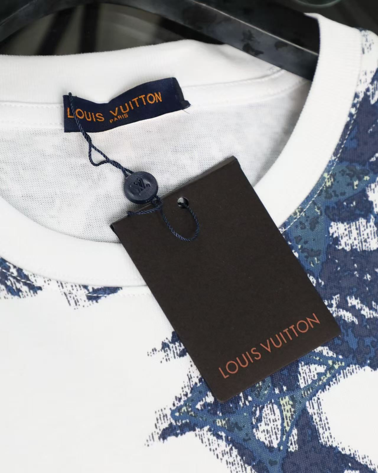 LOUIS VUITTON 25ss 草間彌生シリーズ 総柄ロゴニット半袖T