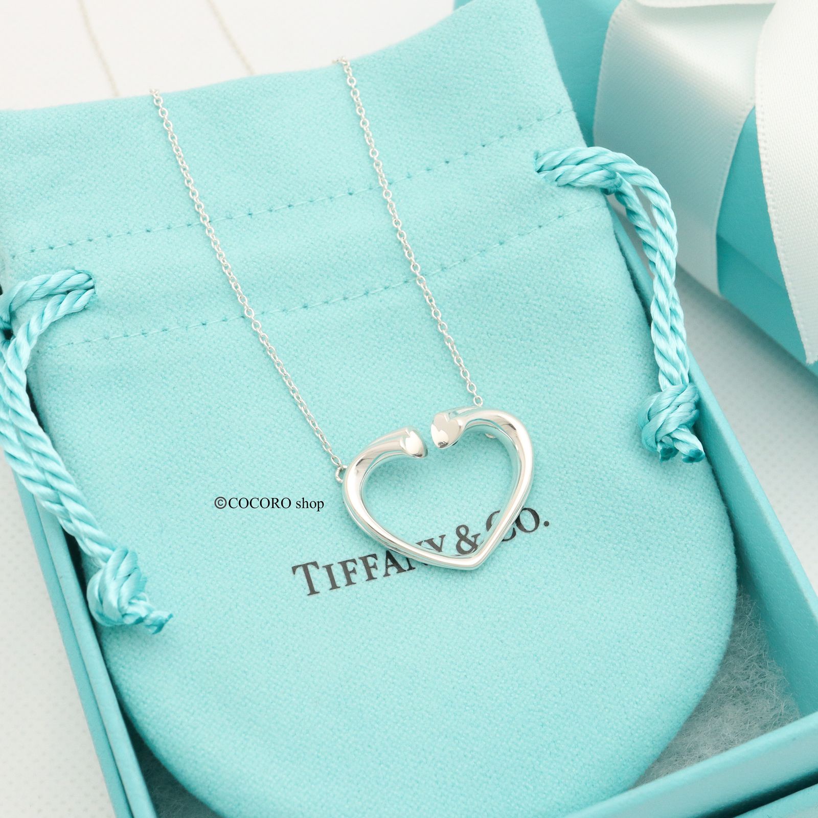 極美品】ティファニー TIFFANY&Co. テンダネス ハート パロマピカソ