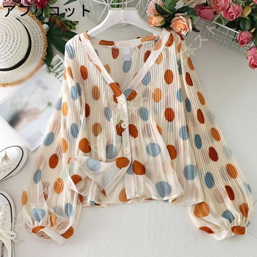 シフォンボレロ レディース ゆったり アウター UVカット