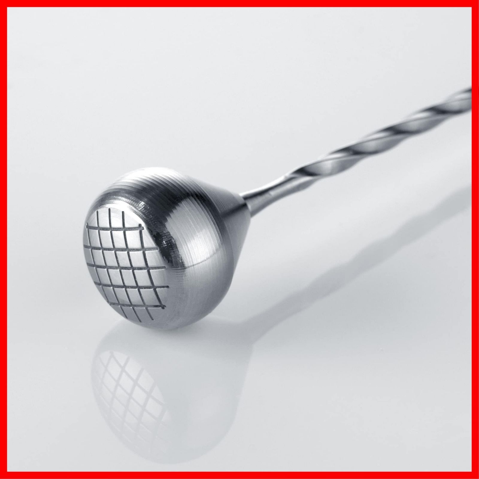  Homestia 2イン1バースプーンもミニバーペストル カクテル マドラースプーン30 cm 多目的モヒートペストル ワインラック キッチン収納 ラック