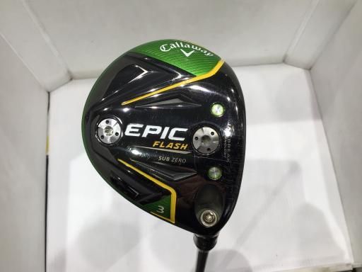 中古】 キャロウェイ EPIC FLASH SUBZERO 3W フェアウェイウッド