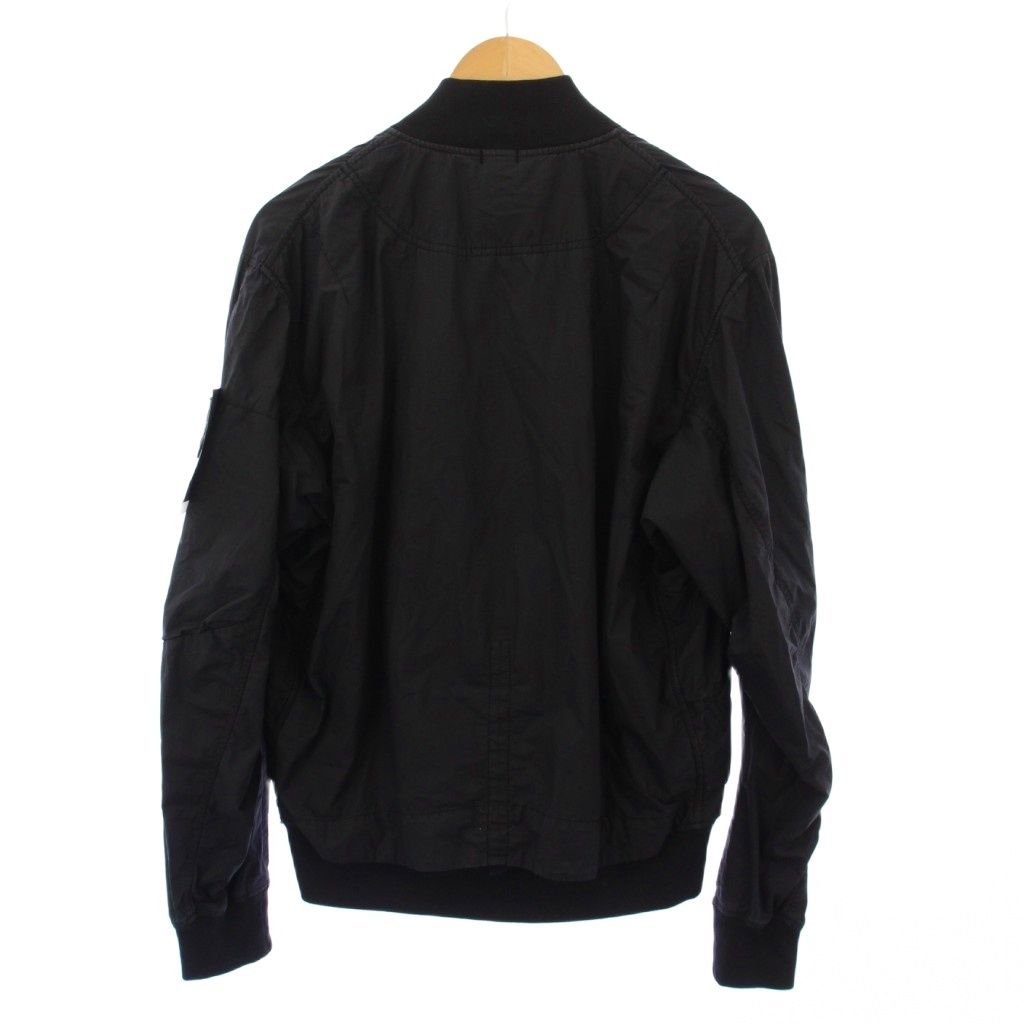 ストーンアイランド ウールジャケット 黒 Stone Island 黒 ミリタリージャケット
