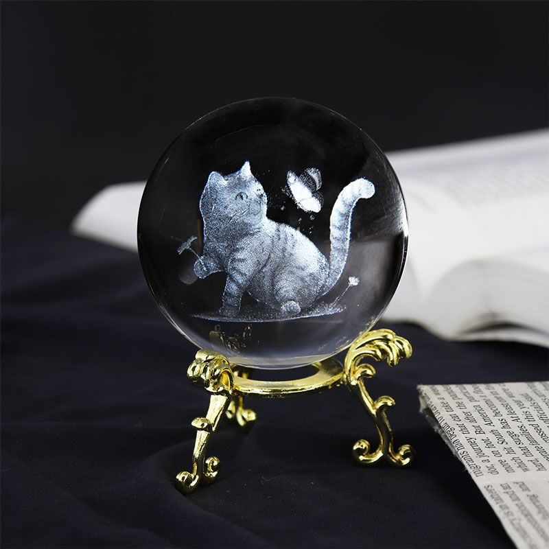 水晶　手彫り　ネコお皿　素敵な逸品 倉敷意匠 kata kata 印判手大皿 青猫 | 食器と料理道具の専門店