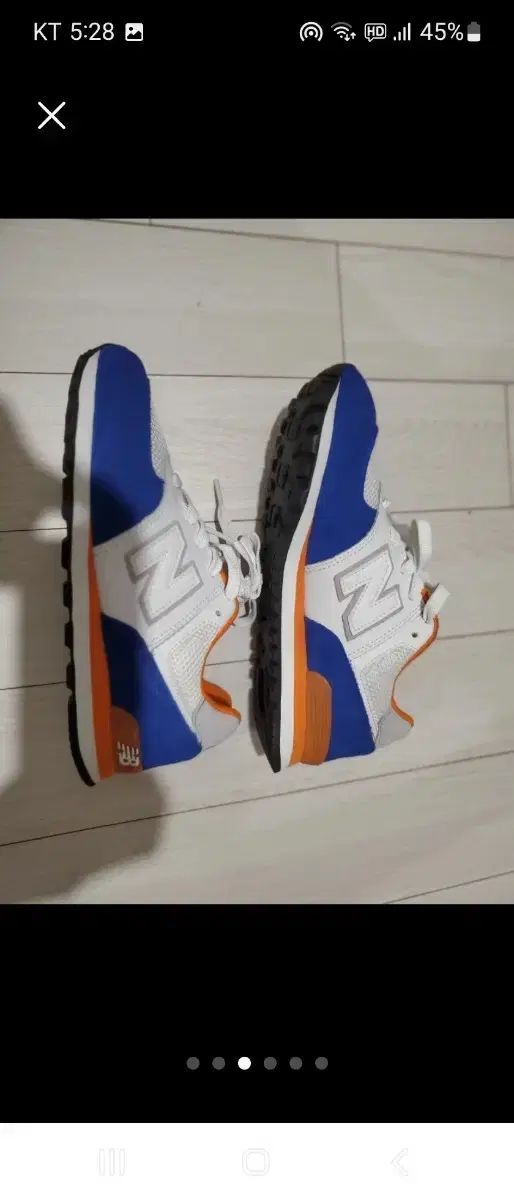 ニューバランス スニーカー 574 Classic キー キッズ 215mm (ほぼ新品)