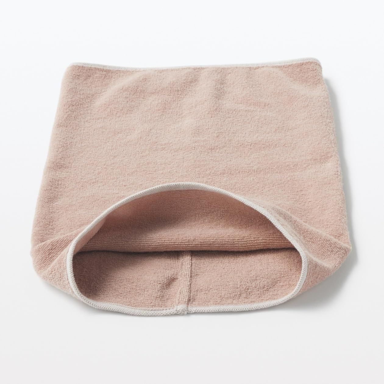 無印 のびのびターバンタオル ２５ ３４ｃｍ スモーキーピンク