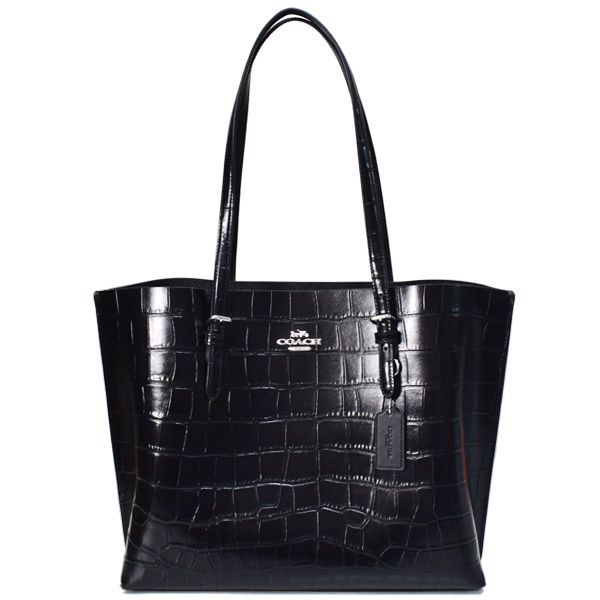 コーチ バッグ COACH クロコダイル エンボスドレザー 型押し モリー 