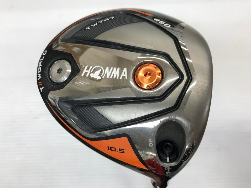【即納】TOUR WORLD TW747 460 | 10.5 | S | VIZARD FD-6 | 中古 | ドライバー | ホンマゴルフ