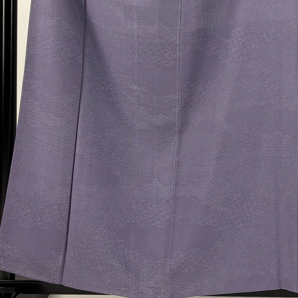 江戸小紋 身丈160cm 裄丈65cm M 袷 雲文 寄せ柄 紫 正絹 秀品