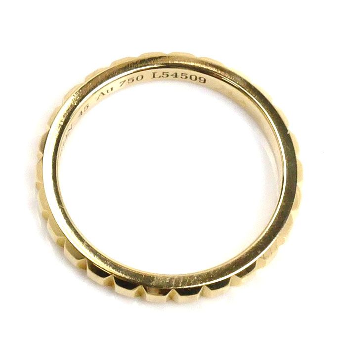 BOUCHERON ブシュロン　クルドパリ　スモール　５号　イエローゴールド ブシュロン】クルドパリ スモール イエローゴールドリング [結婚