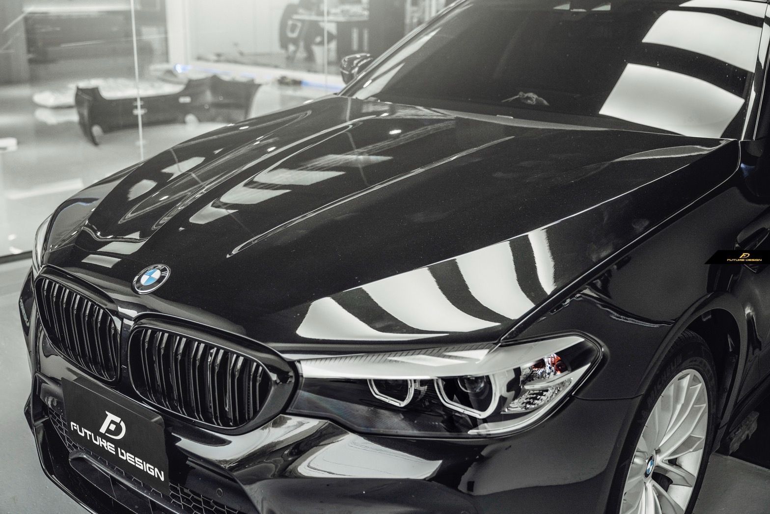 FUTURE DESIGN BMW 5シリーズ G30 セダン G31 ツーリング 改造用 F90 M5 LOOK ボンネット エアロ カスタム