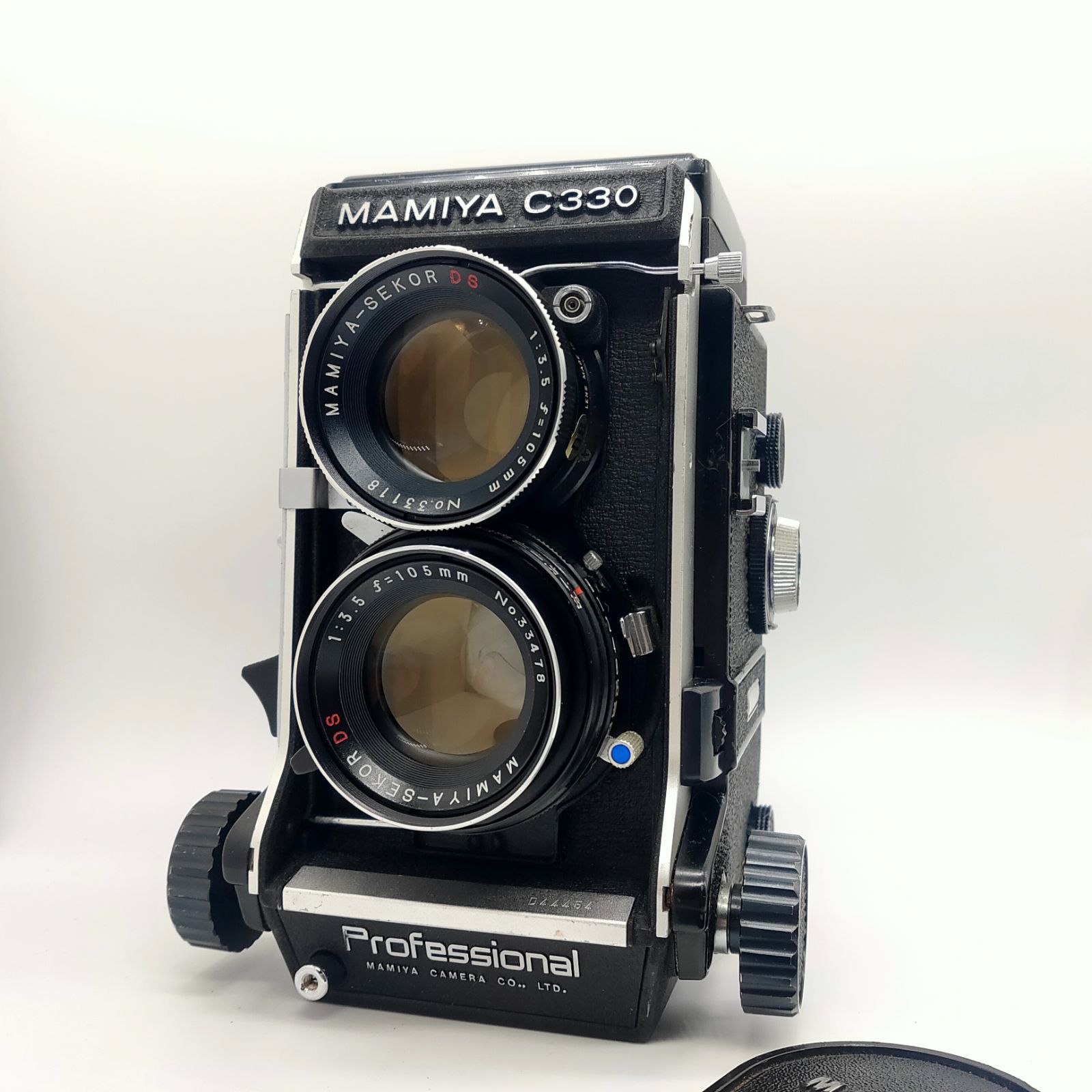 日本製・綿100% Mamiya C330 Pro ２眼カメラ ハンドグリップ 105mm F3