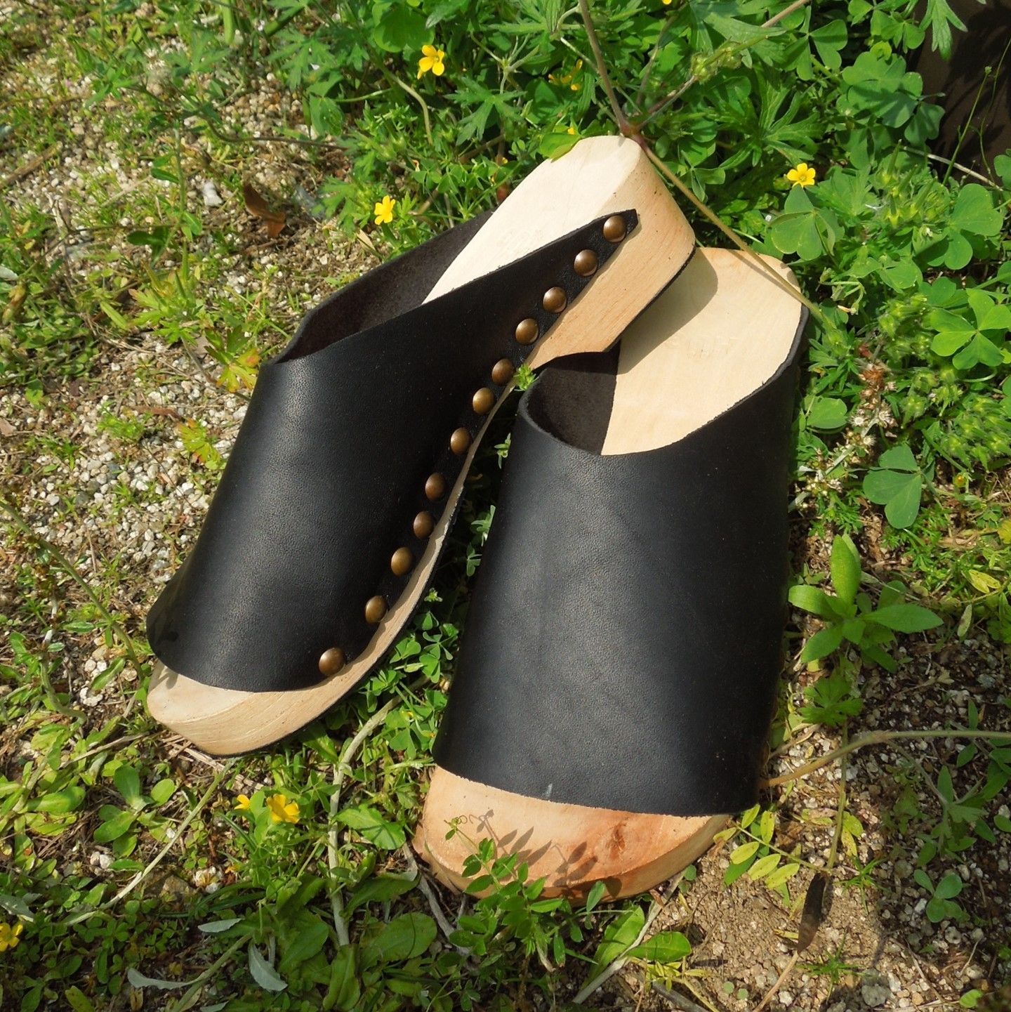 bighug ジョルジュタマンコスサンダル○ブラック○24cm （シューズ  