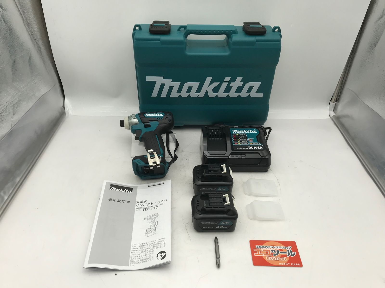 ♥ Makita|マキタ 10.8v充電式インパクトドライバ TD111DSMX ITGWPLTON9TM エコツール小牧ｲﾝﾀｰ店 M02
