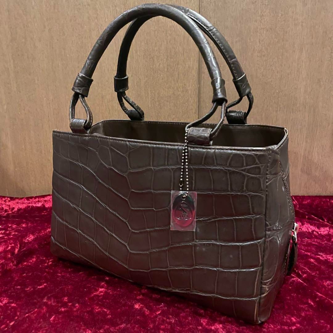 【数量限定】旧モデル在庫処分セールを開催します！ 高級 crocodile クロコダイル マットクロコ リアルクロコ ワニ革 バッグ