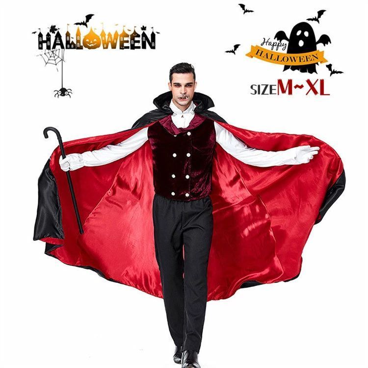 ハロウィン コスプレ メンズ バンパイア コスチューム 衣装 大人 ハロウィン 仮装 メンズ ヴァンパイア 吸血鬼 コスプレ衣装 コス 男性 マ