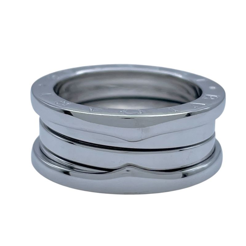 ブルガリ BVLGARI ビーゼロワンリング 3バンド S ホワイトゴールド 750 ジュエリー