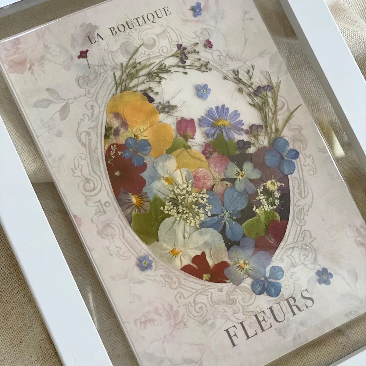 押し花アート インテリアアート 花のプレゼント インテリア絵画