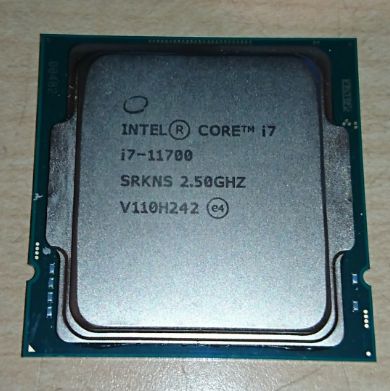 Intel Core i7 11700 LGA1200 RocketLake 動作確認品