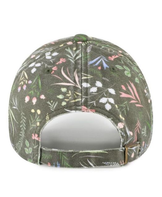 47ブランド レディース 帽子 Women s Green Detroit Lions Verbena Clean Up Adjustable Hat Green