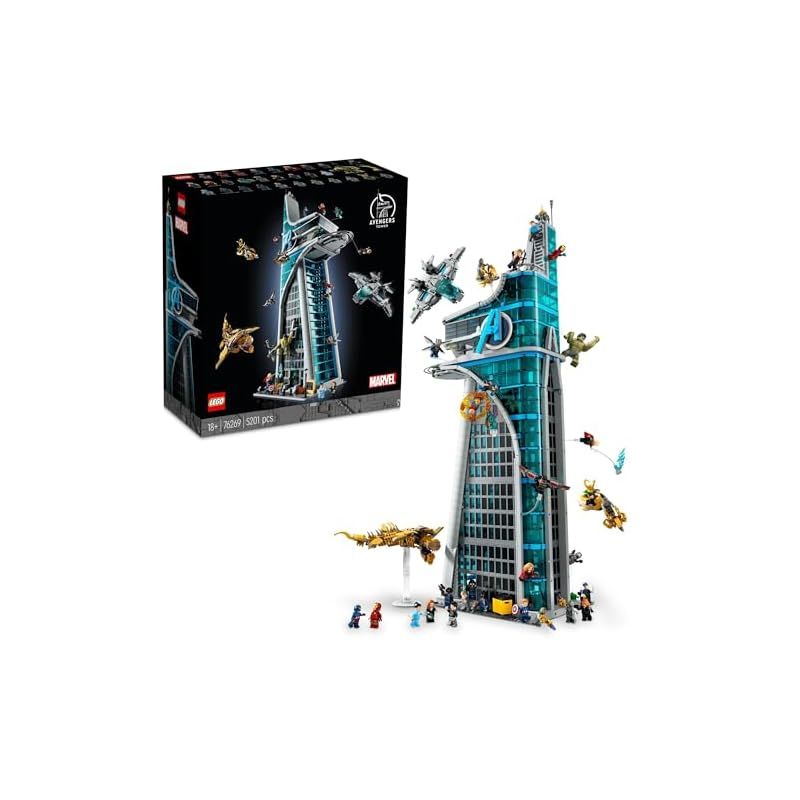 在庫限り レゴ LEGO マーベル アベンジャーズ タワー おもちゃ 玩具 誕生日 プレゼント ブロック 母の日 父の日 男性 女性 マーベル グッズ フィギュア