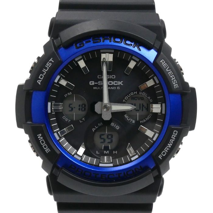 CASIO カシオ G-SHOCK 電波 腕時計 ソーラー GAW-100B-1A2JF メンズ