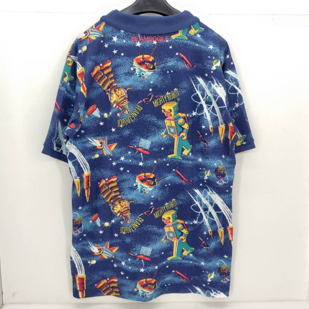 SUN SURF×BEAMS GOLF ポロシャツ ロボット SUN SURF×BEAMS GOLF SPACE ROBOT ポロシャツ
