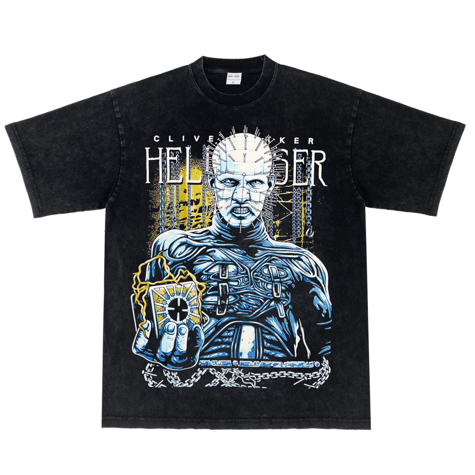 映画 ヘル レイザー Hellraiser ヴィンテージ加工 コットン 半袖