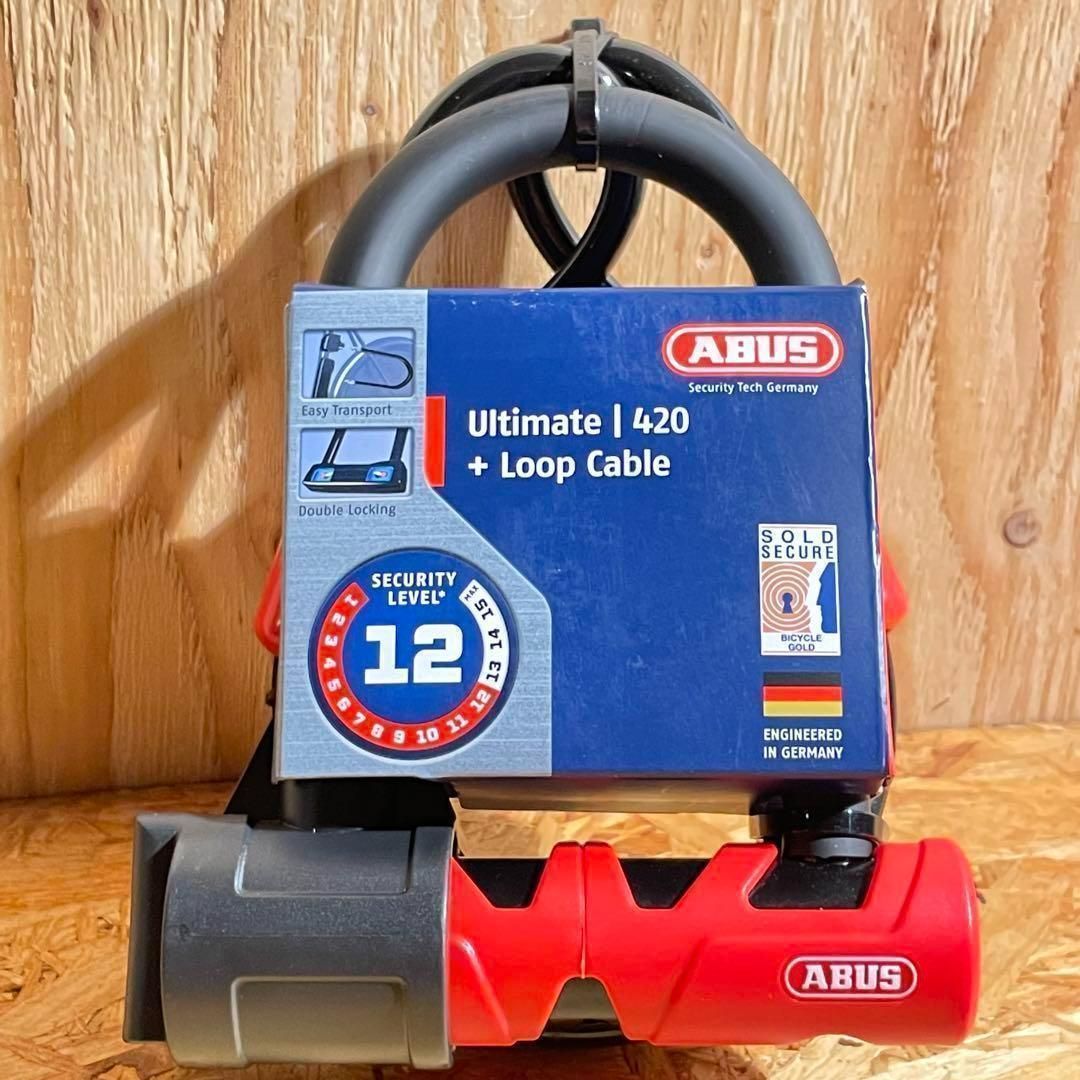 【新品】Abus　アブス　Ultimate 420 D-ロック　U字ロック