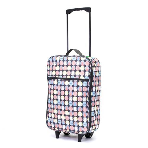 Color:B161.オータムカラー [ハピタス] 折りたたみキャリー コンパクト キャラクター 折りたたみキャリーバッグ 29L 1.04kg B161.オータムカラー