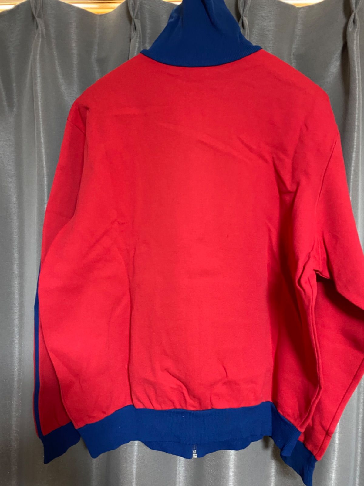 80s adidasアディダス 赤紺モデル ジャージ デサント　西ドイツ　6号 80s adidasアディダス 赤紺モデル ジャージ デサント 西ドイツ 6号