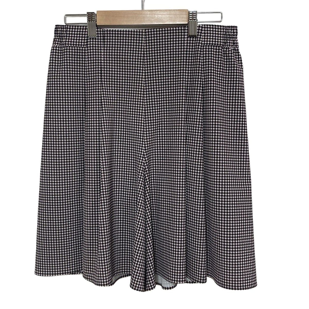 フォクシーニューヨーク ハーフパンツ サイズ42 L レディース テラス 44557 ダークブラウン×ライトピンク 千鳥格子柄|ウォータープルーフ