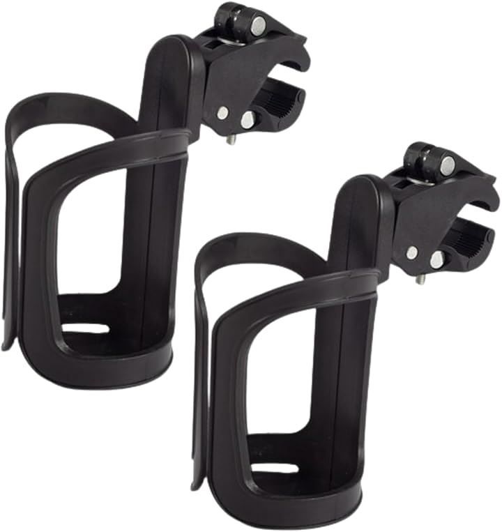 Thumbnail of Neutral Zenith Drink Holder for Bicycle and Stroller, Easy Installation, No Tools Required, Black, Set of 2