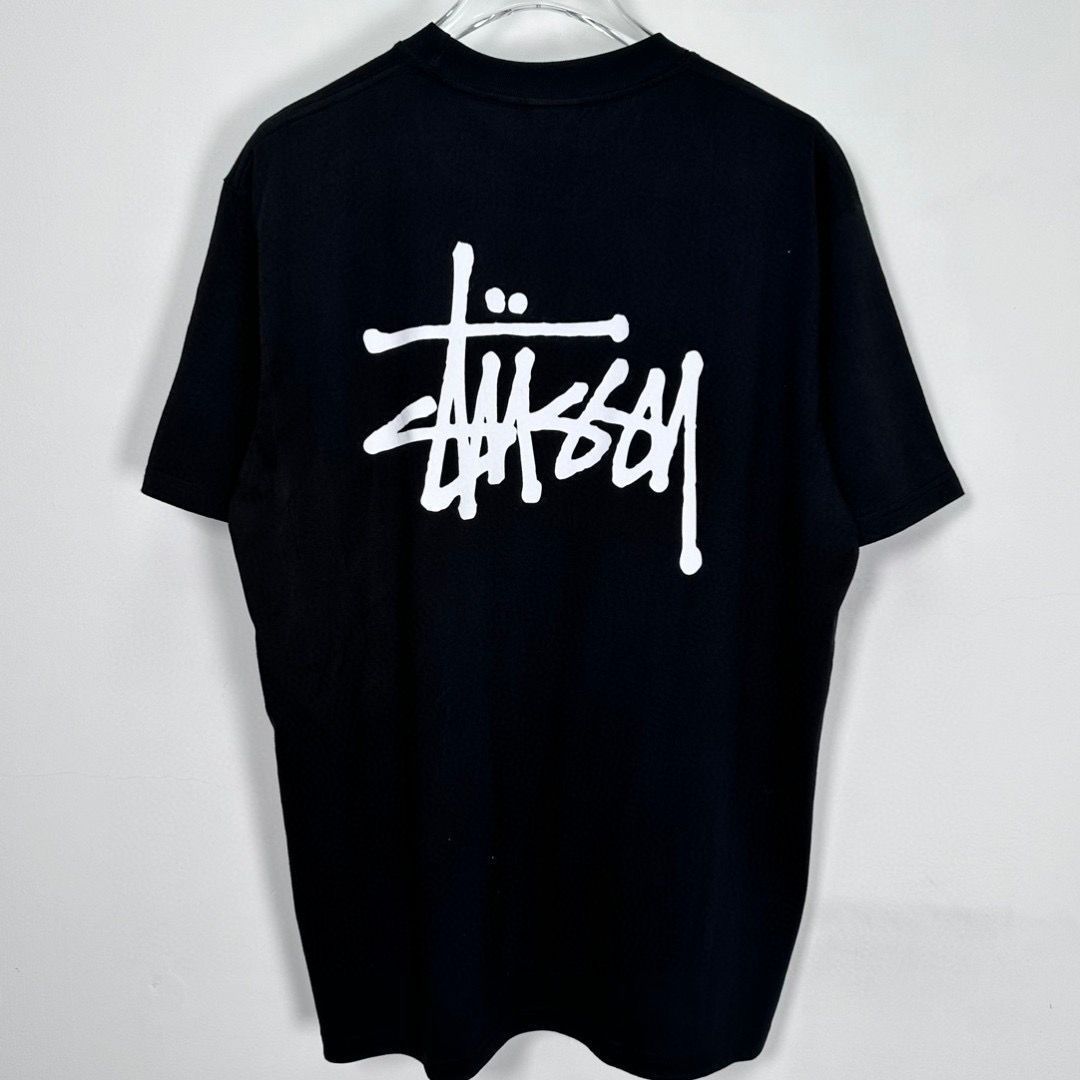 代引き手数料無料 Tシャツ stussy 新品】ステューシー ロゴプリント 半袖 T トップス