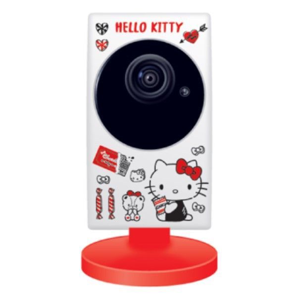 防犯カメラ キティ限定モデル 屋内用 Wi-Fi対応 フルHD スマホ連動