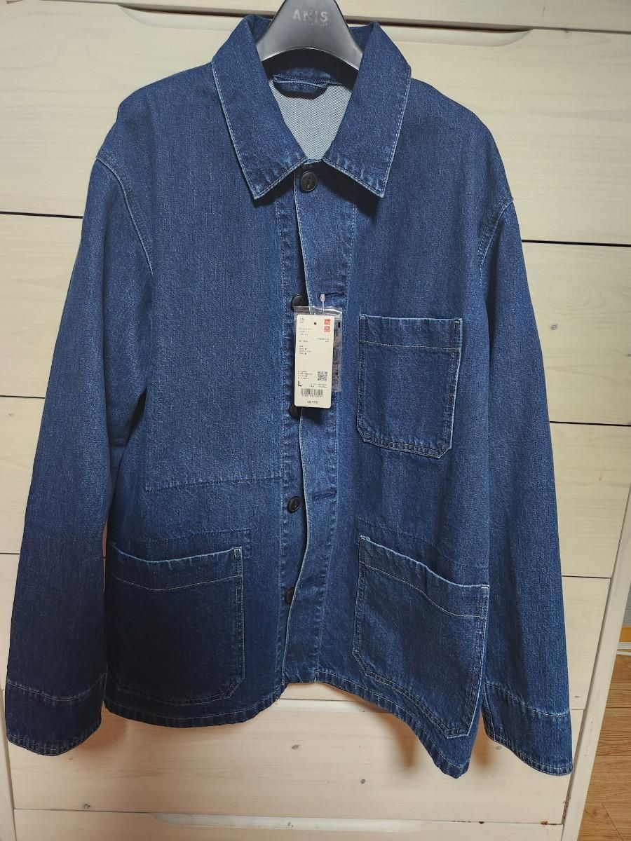 【雷市場（ポンジャン）商品韓国直送】UNIQLO(ユニクロ) ユーティリティー デニム ジャケット L