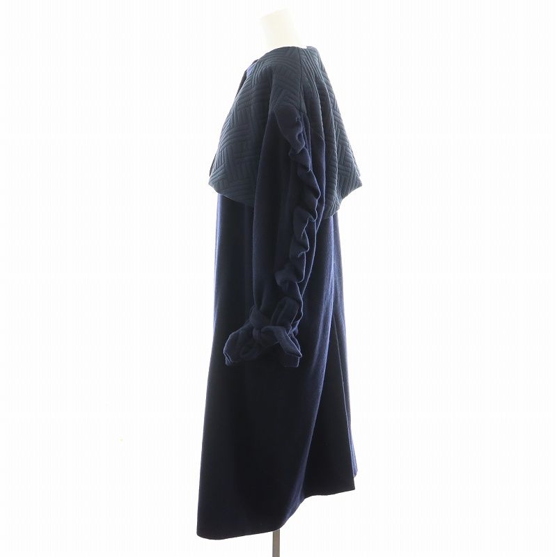 decodepuis1985 FRILL SLEEVE COAT