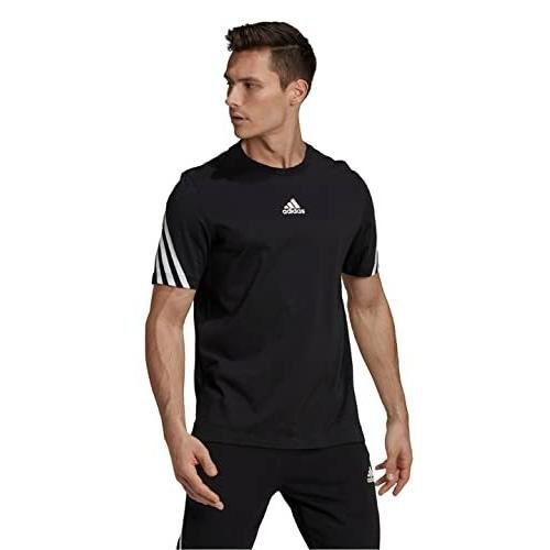アディダス(adidas) 半袖 Tシャツ 3ストライプス テープTシャツ メンズ A9462-GP4118 ブラック Sサイズ