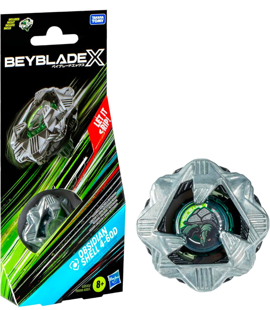 ベイブレードX ブラックシェル 4-60D (ハズブロ)輸入品 - メルカリ