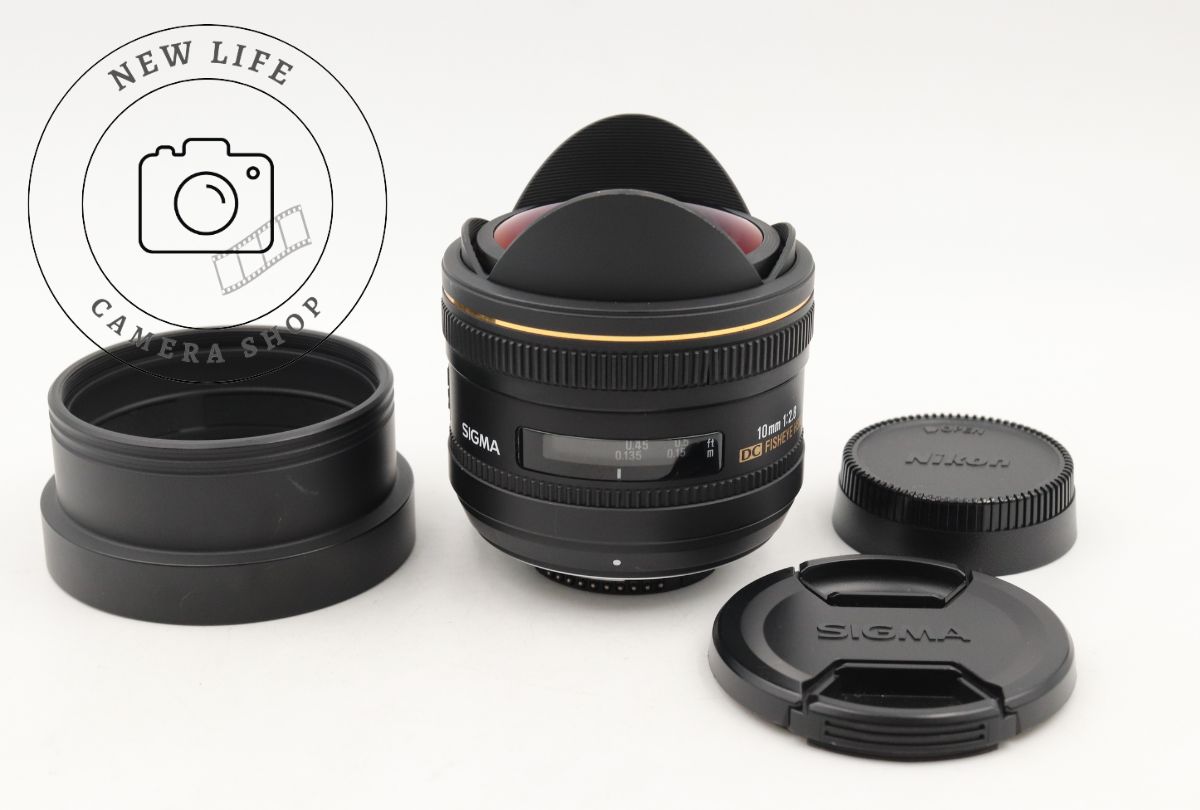 上品 SIGMA シグマ AF 10mm F2.8 EX DC FISHEYE HSM NIKON ニコン 15043