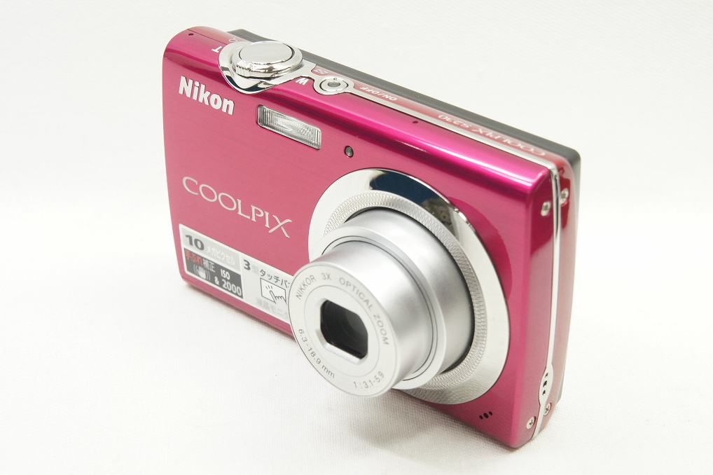 Nikon ニコン COOLPIX S230 コンパクトデジタルカメラ ローズレッド