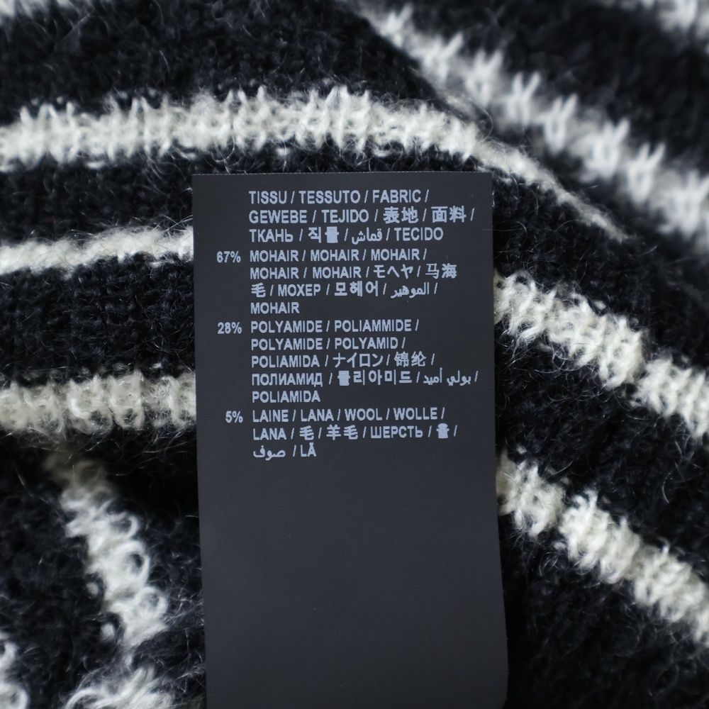 サンローランパリ 633156 YARX2 モヘアボーダーニット XS 【公式通販】