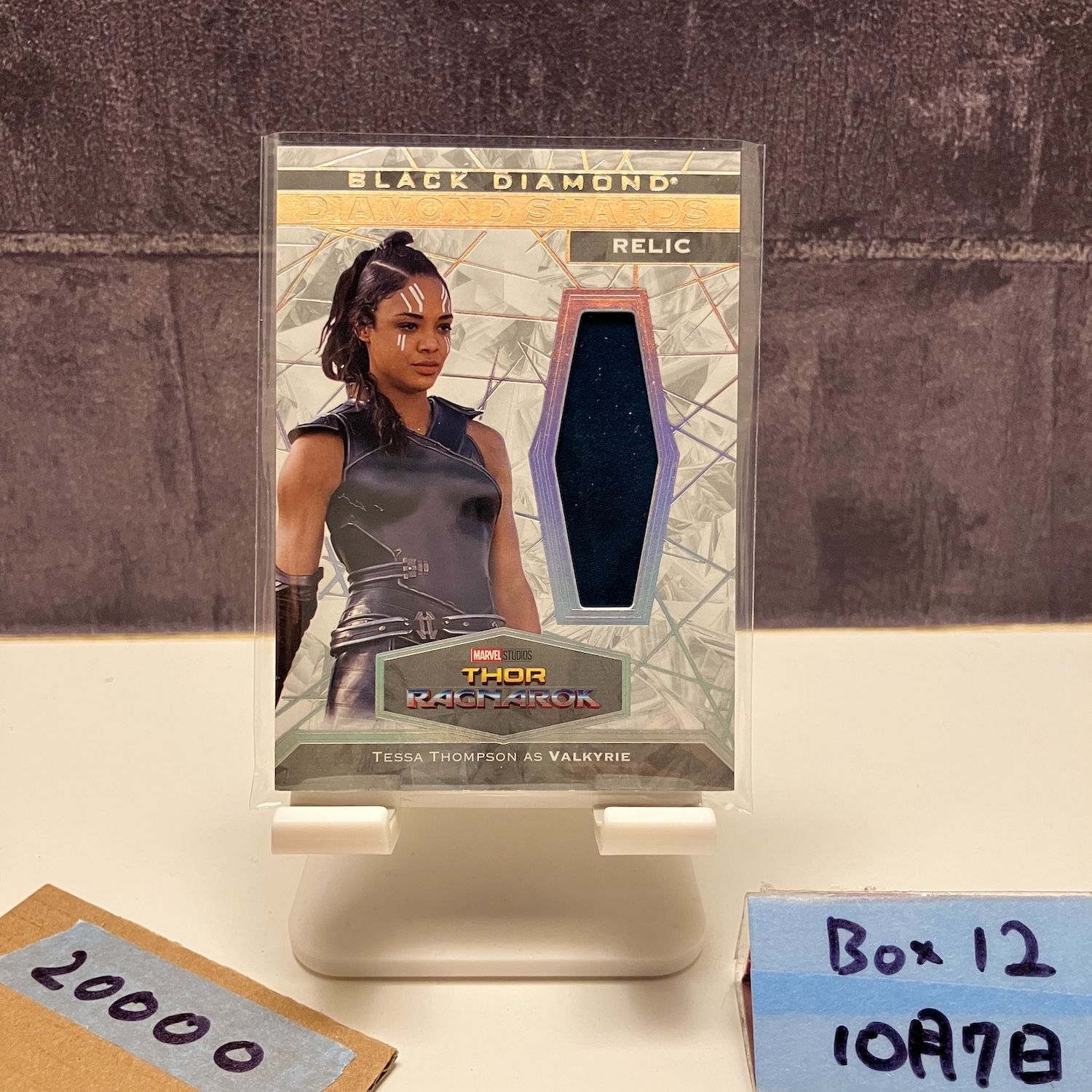 2021 Upper Deck Diamond Shards Tessa Thompson As Valkyrie Marvel Studios The Infinity Saga Thor Ragnarok Relic ジャージ カード