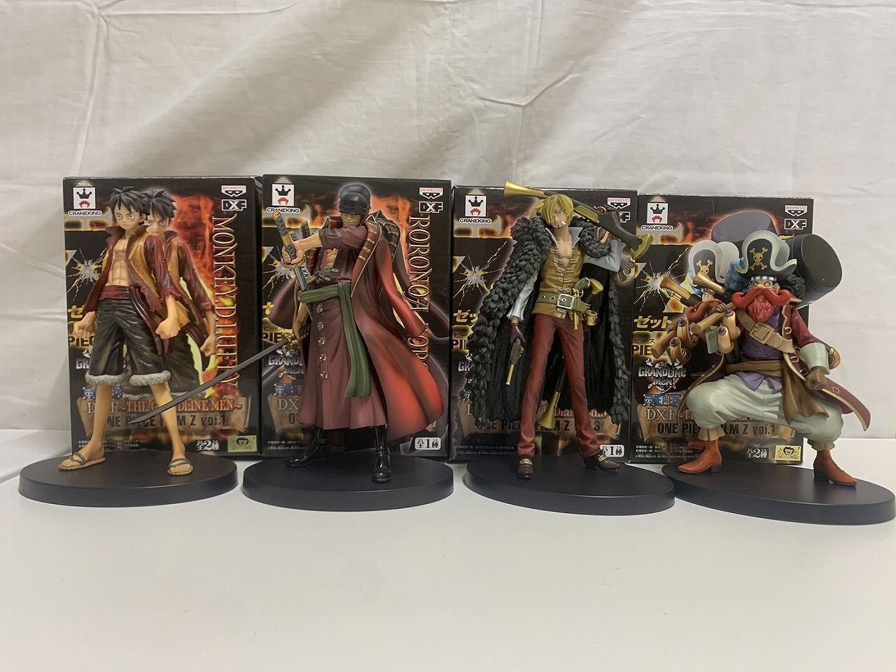 ONEPIECE フィギュア サンジ ゾロ ルフィー ウソップ 4体セット 楽天市場】【中古】 ONE PIECE まとめ売りセット ONE PIECE